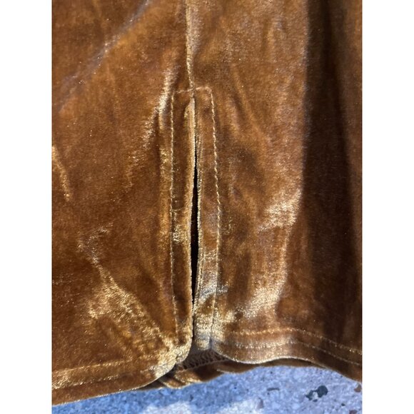 Urban Outfitters Crushed Velvet Skort - Picture 3 of 6
